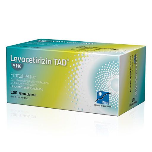 LEVOCETIRIZIN TAD 5 mg Filmtabletten* 100 St
