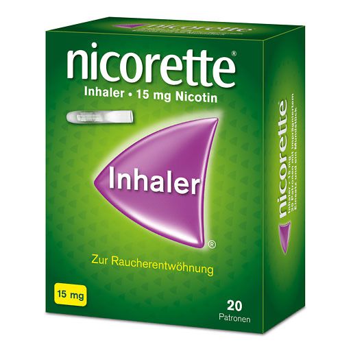 nicorette® Inhaler mit 15 mg Nikotin* 20 St