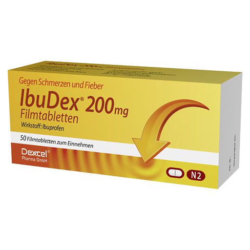 IBUDEX 200 mg Filmtabletten* 50 St