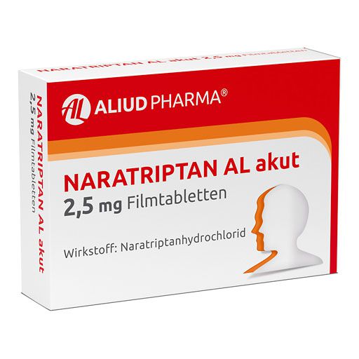 NARATRIPTAN AL akut 2,5 mg Filmtabletten* 2 St