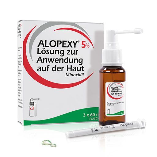ALOPEXY 5% Lösung zur Anwendung auf der Haut* 3x60 ml