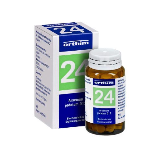 BIOCHEMIE Orthim 24 Arsenum jodatum D 12 Tabletten