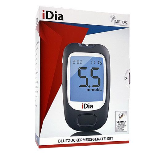 IDIA IME-DC Blutzuckermessgerät Set mmol/l 1 St