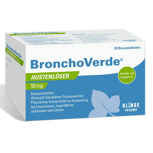 BRONCHOVERDE Hustenlöser 50 mg Brausetabletten* 20 St