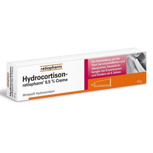 HYDROCORTISON-ratiopharm 0,5% Creme* 15 g