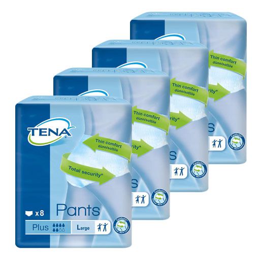 TENA PANTS Plus L bei Inkontinenz 4x8 St