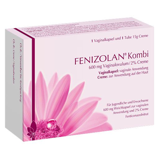 FENIZOLAN Kombi 600 mg Vaginalovulum+2% Creme* 1 P