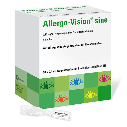 ALLERGO-VISION sine 0,25 mg/ml AT im Einzeldo. beh.* 50x0,4 ml