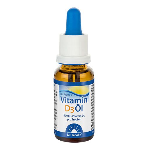 vitamin d3 ol dr jacob s tropfen 20 ml pzn 10038446 versandapotheke besamex de