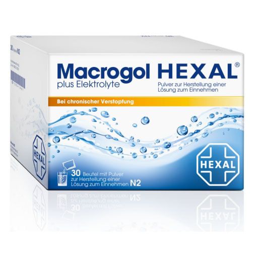 MACROGOL HEXAL plus Elektrolyte Plv. z. H. e. L. z. E.* 30 St