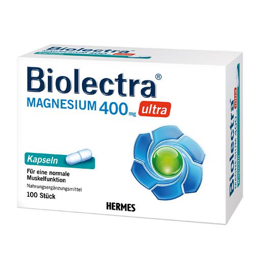 BIOLECTRA Magnesium 400 mg ultra Kapseln 100 St  