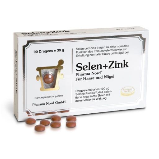 SELEN+ZINK Pharma Nord Dragees 90 St  