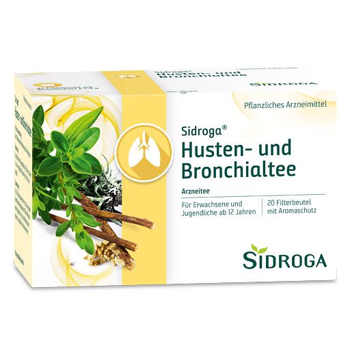 SIDROGA Husten- und Bronchialtee Filterbeutel* 20x2,0 g