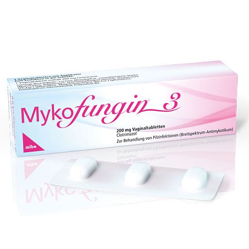 MYKOFUNGIN 3 Vaginaltabletten 200 mg* 3 St