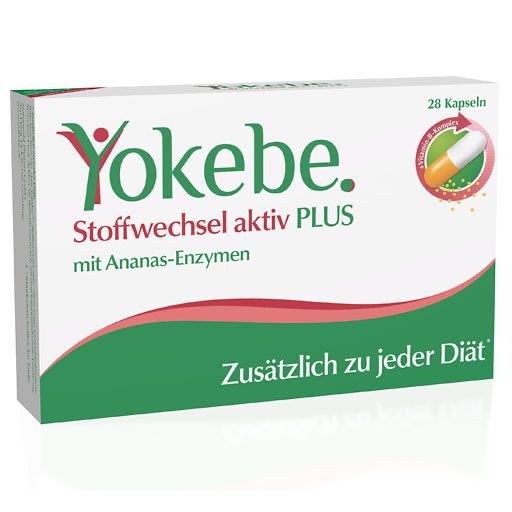 YOKEBE Plus Stoffwechsel aktiv Kapseln 28 St  