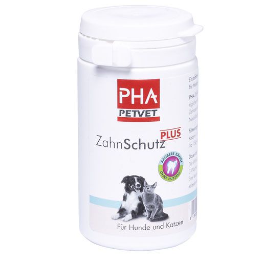 PHA ZahnSchutz Plus Pulver f. Hunde/Katzen 60 g