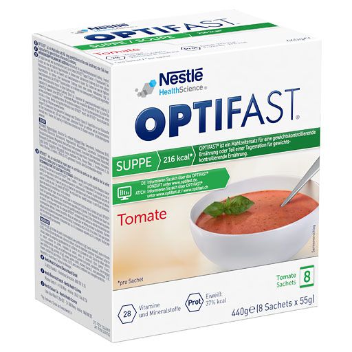 OPTIFAST home Suppe Tomate Pulver 8x55 g