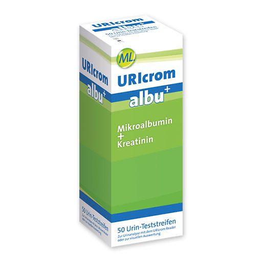 URICROM albu+ Urinteststreifen 50 St