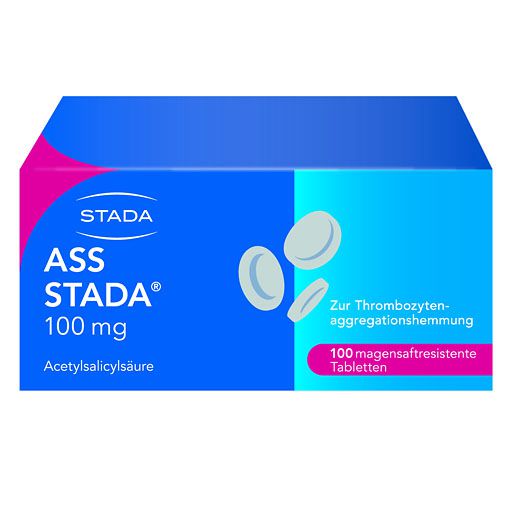 ASS STADA 100 mg magensaftresistente Tabletten* 100 St
