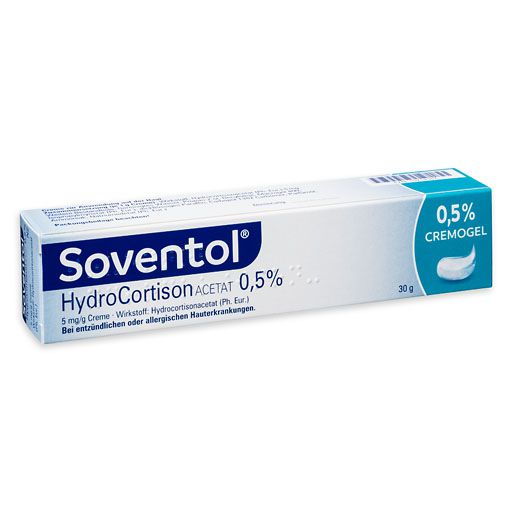 SOVENTOL Hydrocortisonacetat 0,5% Creme* 30 g