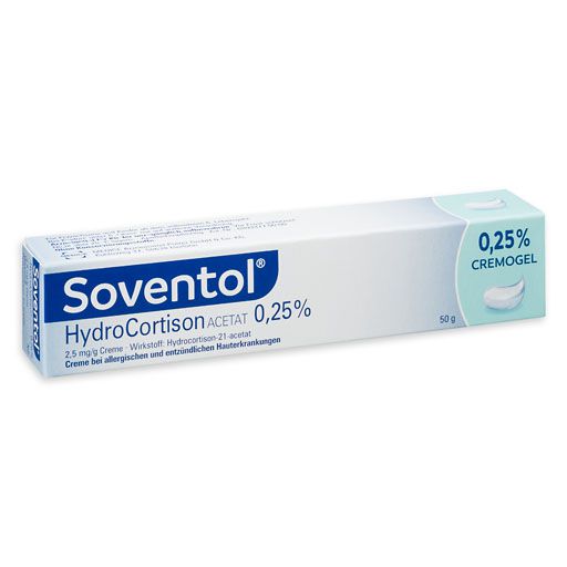 SOVENTOL Hydrocortisonacetat 0,25% Creme* 50 g