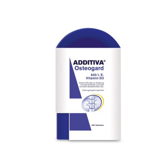 ADDITIVA Osteogard 800 I. E. Vitamin D3 Tabletten 200 St