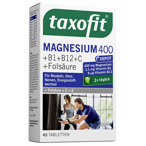 TAXOFIT Magnesium 400 Tabletten 45 St  