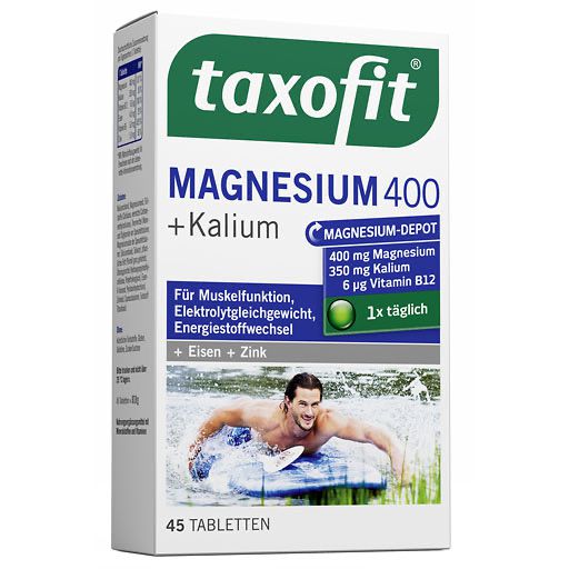 TAXOFIT Magnesium 400+Kalium Tabletten 45 St  