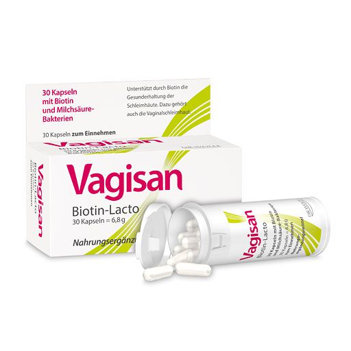 VAGISAN Biotin-Lacto Kapseln 30 St  