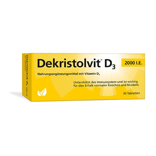 DEKRISTOLVIT D3 2000 I. E. Tabletten 30 St  