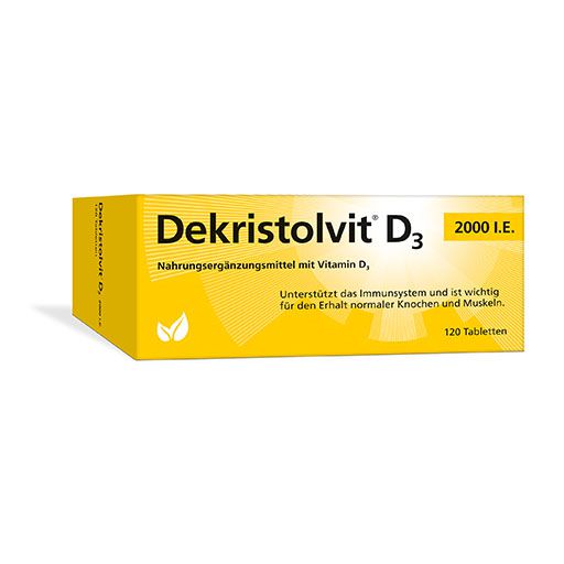 DEKRISTOLVIT D3 2.000 I. E. Tabletten 120 St  