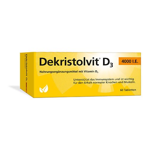 DEKRISTOLVIT D3 4000 I. E. Tabletten 60 St  