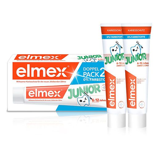 ELMEX Junior Zahnpasta Doppelpack 2x75 ml