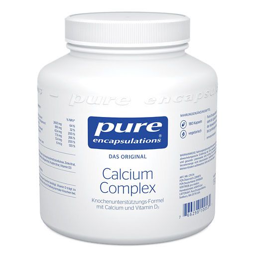 PURE ENCAPSULATIONS Calcium Complex Kapseln 180 St  