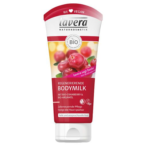 LAVERA Bodymilk Bio-Cranberry & Bio-Arganöl 200 ml