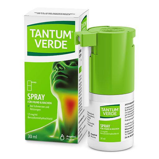 TANTUM VERDE 1,5 mg/ml Spray z. Anwen. i. d. Mundhöhle* 30 ml