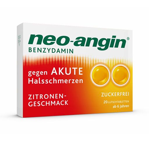 NEO-ANGIN Benzydamin akute Halsschmerzen Zitrone* 20 St