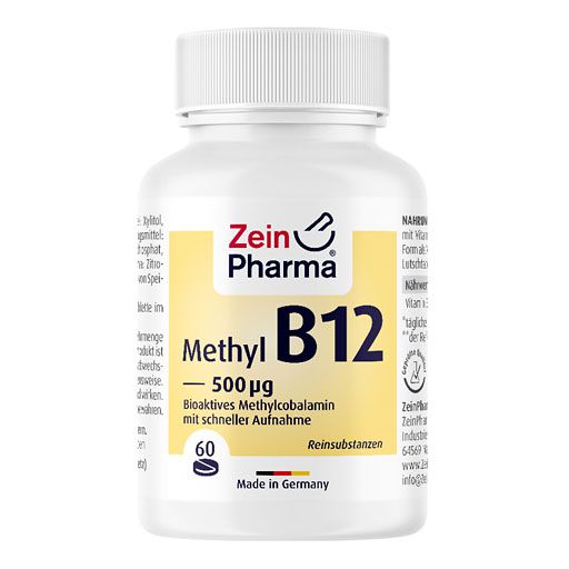 VITAMIN B12 500 μg Methylcobalamin Lutschtabletten 60 St  