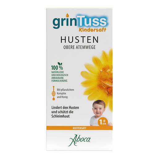 GRINTUSS Kindersaft mit Poliresin bei Husten 210 g