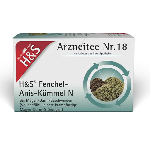 H&S Fenchel-Anis-Kümmel N Filterbeutel* 20x2,0 g