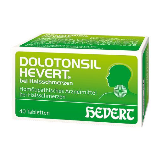 DOLOTONSIL Hevert bei Halsschmerzen Tabletten* 40 St