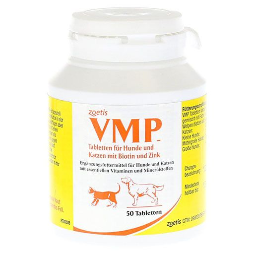 VMP Tabletten Ergänzungsfuttermittel f. Hund/Katze 50 St