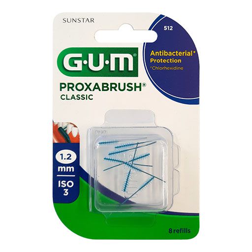 GUM Proxabrush Classic Ersatzbürsten 1,2 mm 8 St