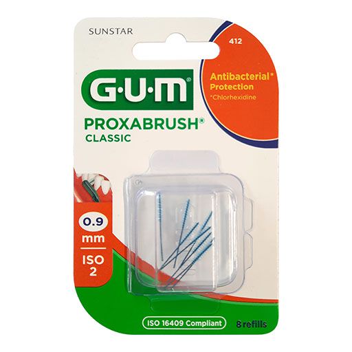 GUM Proxabrush Classic Ersatzbürsten 0,9 mm 8 St