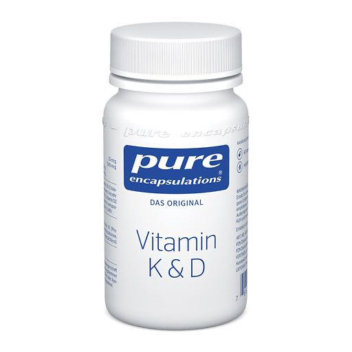 PURE ENCAPSULATIONS Vitamin K & D Kapseln 60 St  