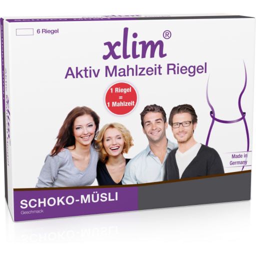 XLIM Aktiv Mahlzeit Riegel Schoko-Müsli 6x56 g