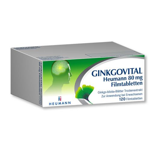 GINKGOVITAL Heumann 80 mg Filmtabletten