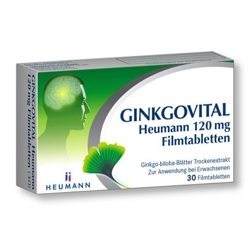 GINKGOVITAL Heumann 120 mg Filmtabletten* 30 St