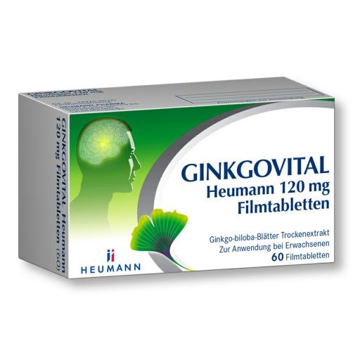 GINKGOVITAL Heumann 120 mg Filmtabletten* 60 St