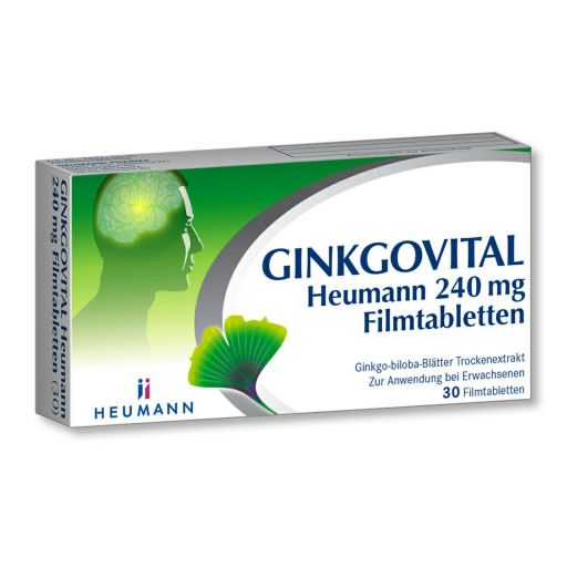 GINKGOVITAL Heumann 240 mg Filmtabletten* 30 St